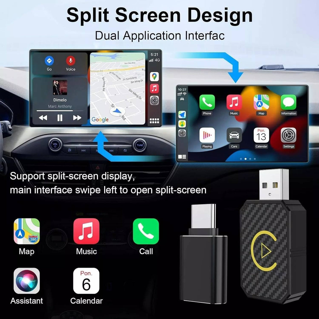 Bezprzewodowe Adaptery CarPlay