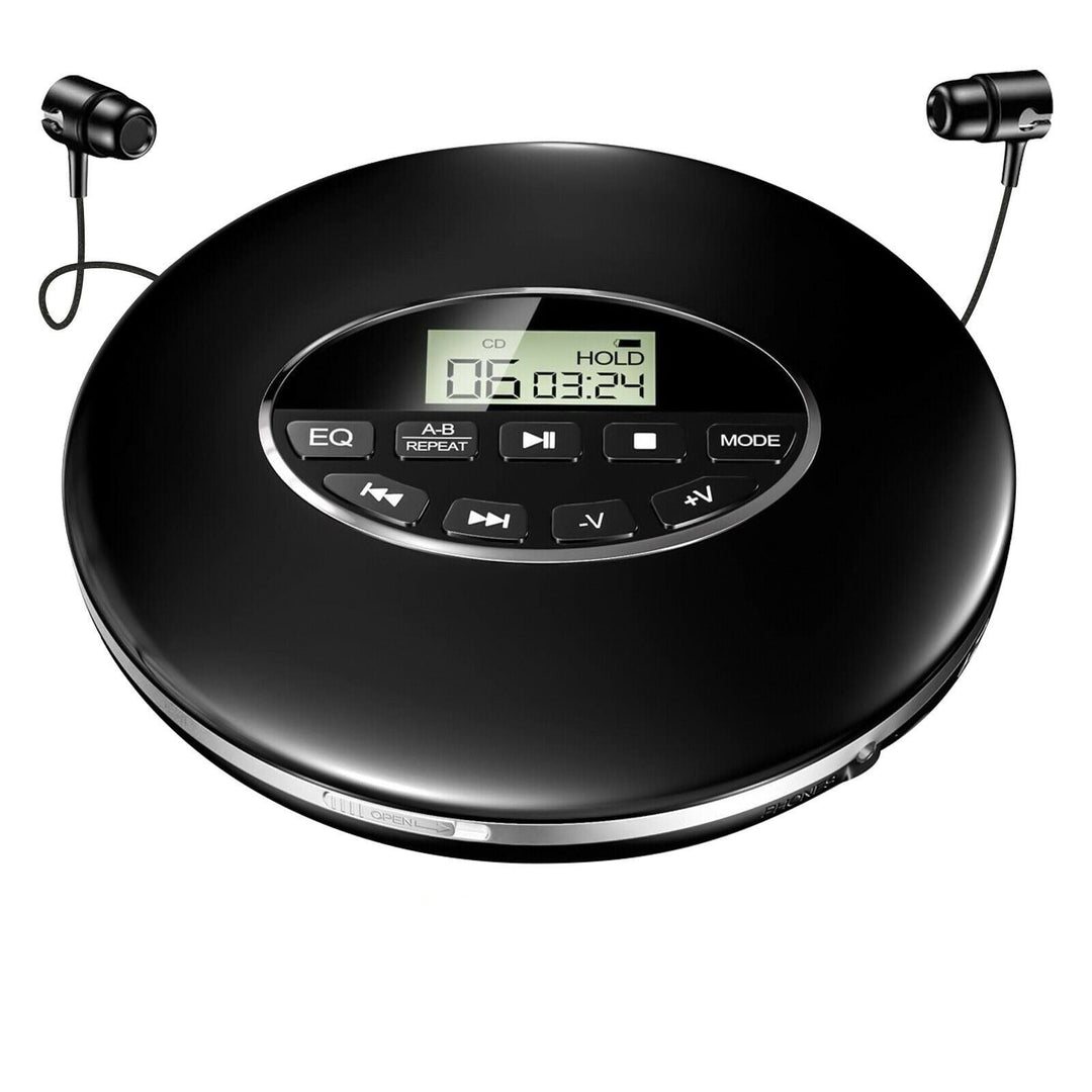 Mały przenośny odtwarzacz CD Walkman do samochodu