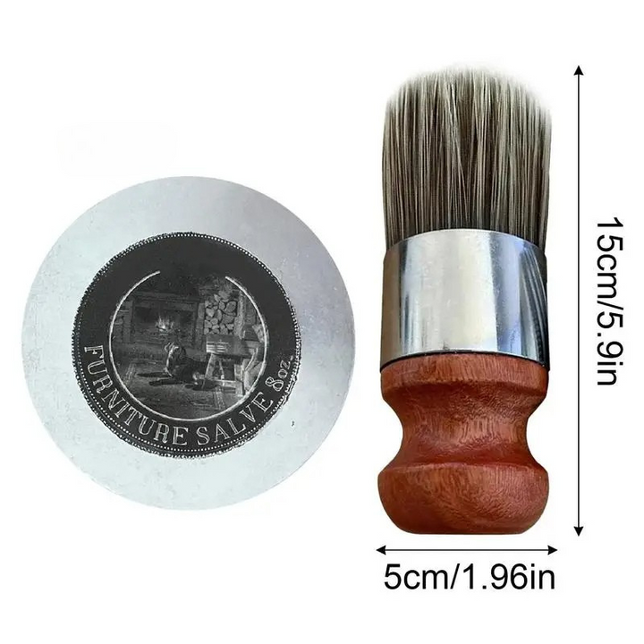 Zestaw balsamu do mebli skórzanych 120 ml