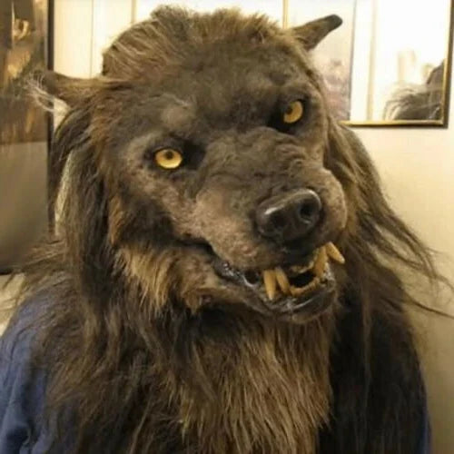 Straszna Maska Wilka - Maska Kostiumowa na Halloween i Bal Maskowy
