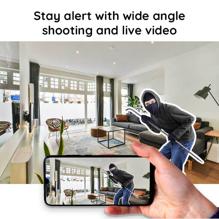 Mini Kamera WiFi HD 1080P Z Funkcją Nocnego Widzenia
