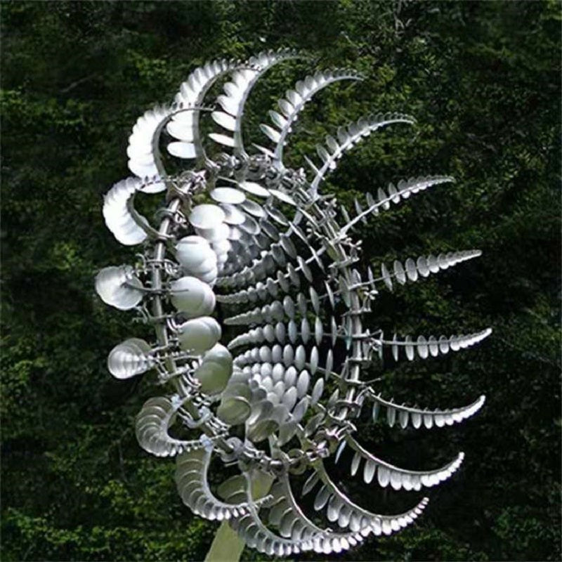 Nowa Antykorozyjna Magiczna Metalowa Wiatrak-Kinetyczne Metalowe Wiatrowskazy